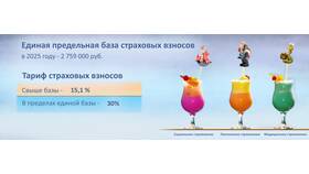 Как рассчитывать страховые взносы в 2025 году в Дочки и Сыночки