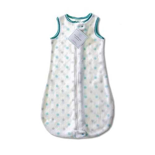 Детский спальный мешок SwaddleDesigns zzZipMe 12-18 М SC & Sterling Dot в Дочки и Сыночки