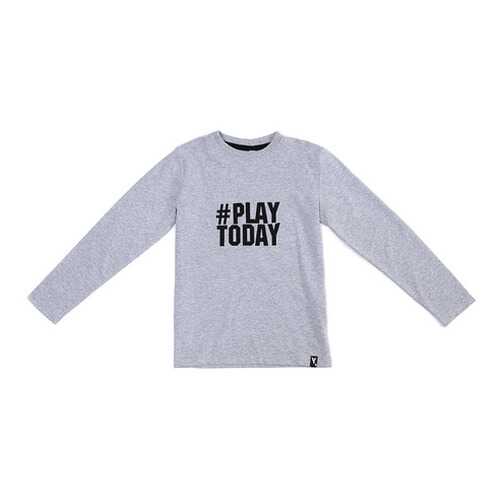 Лонгслив детский PlayToday, цв. серый, р-р 122 в Дочки и Сыночки