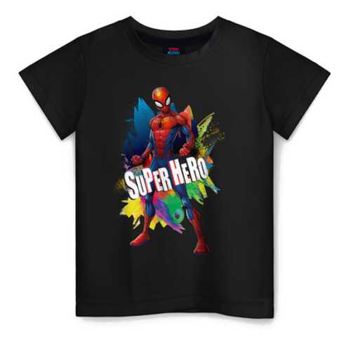 Детская футболка ВсеМайки Spider-Man Super Hero, размер 86 в Дочки и Сыночки