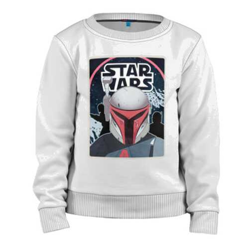 Детский свитшот ВсеМайки The Mandalorian хлопок, размер 86 в Дочки и Сыночки