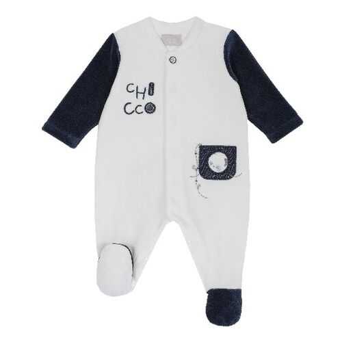 Комбинезон Chicco для мальчиков р.68 цв.белый в Дочки и Сыночки