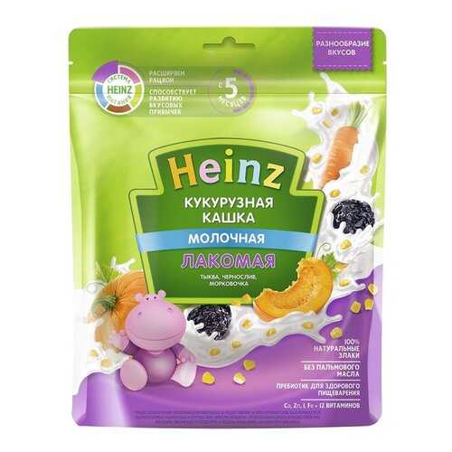 Каша молочная Heinz Кукурузная тыква, чернослив, морковочка с 5 мес. 170 г в Дочки и Сыночки