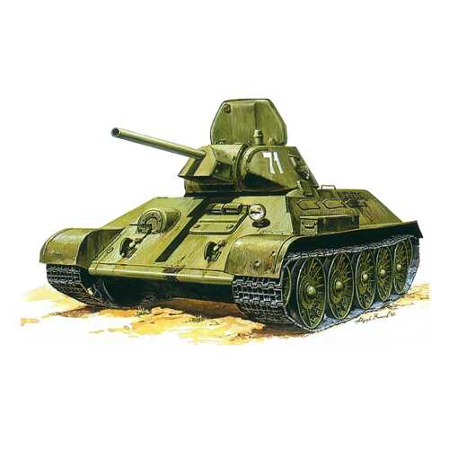 Модель для сборки Zvezda 1:35 Советский танк Т-34/76 1942 г. в Дочки и Сыночки