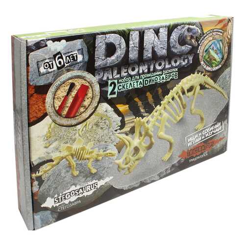 DANKO TOYS Набор для проведения раскопок Dino Paleontology, набор 2 DP-01-02 в Дочки и Сыночки