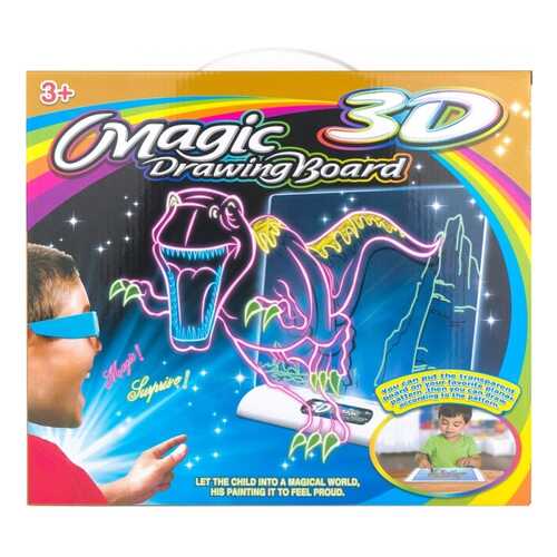 Доска для рисования Young Mindz Toys Magic с 3D эффектом свет в Дочки и Сыночки