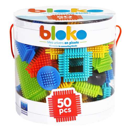 Игольчатый конструктор Bloko. 50 деталей в тубе в Дочки и Сыночки