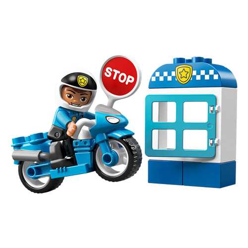 Конструктор LEGO Duplo 10900 Полицейский мотоцикл в Дочки и Сыночки