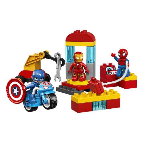 Конструктор LEGO DUPLO Marvel 10921 Лаборатория супергероев в Дочки и Сыночки