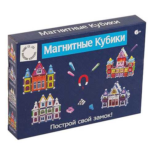 Конструктор магнитный Магнитные кубики (78 деталей) в Дочки и Сыночки