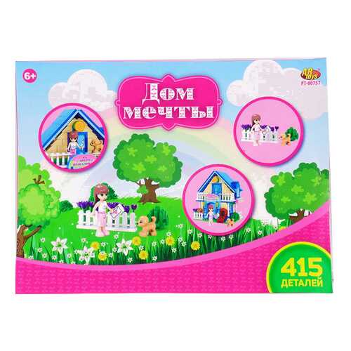 Конструктор пластиковый ABtoys Дом мечты в Дочки и Сыночки