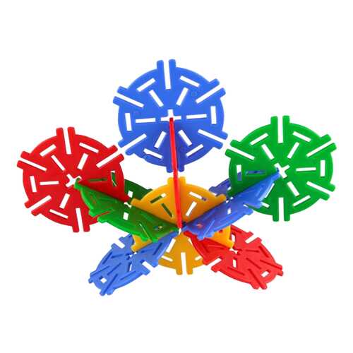 Конструктор пластиковый Pilsan Magic Circles 60 деталей в Дочки и Сыночки