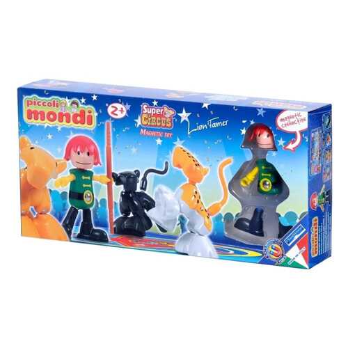 Магнитный конструктор PLASTWOOD Piccoli Mondi Super Circus, цвет: Lion Tamer 0532 в Дочки и Сыночки