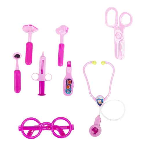 Игровой набор доктора doctor toys розовый Shantou Gepai 7757B в Дочки и Сыночки