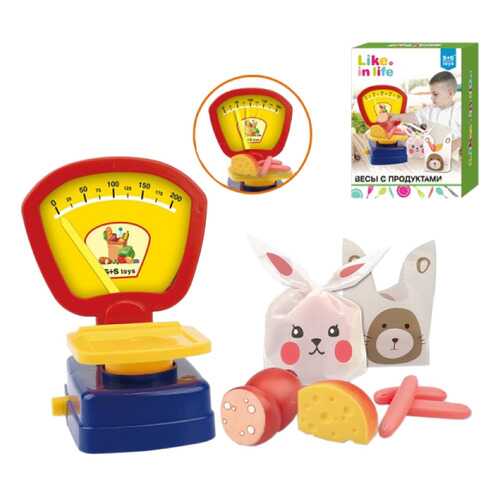 S+S TOYS Игровой набор Продукты. Весы с продуктами 200152854 в Дочки и Сыночки
