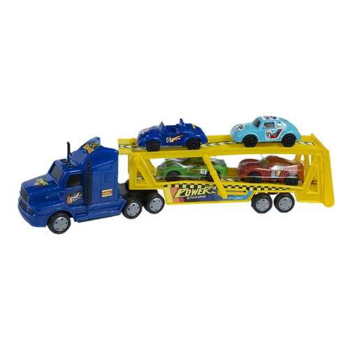 Автовоз Toybola TB-005 в наборе с машинками, инерционный, 6х31х14см в Дочки и Сыночки