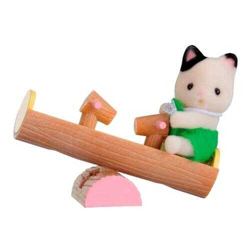 Игровой набор sylvanian families младенец в пластиковом сундучке (котенок на качелях) в Дочки и Сыночки
