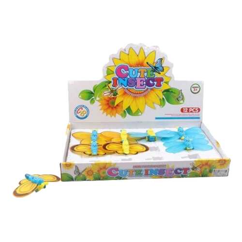 Набор заводных бабочек Cute Insect 12 шт Shenzhen Toys В76268 в Дочки и Сыночки