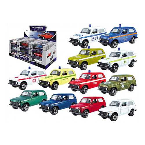 Коллекционная металлическая модель Autotime Lada 4х4, 1:60 в Дочки и Сыночки