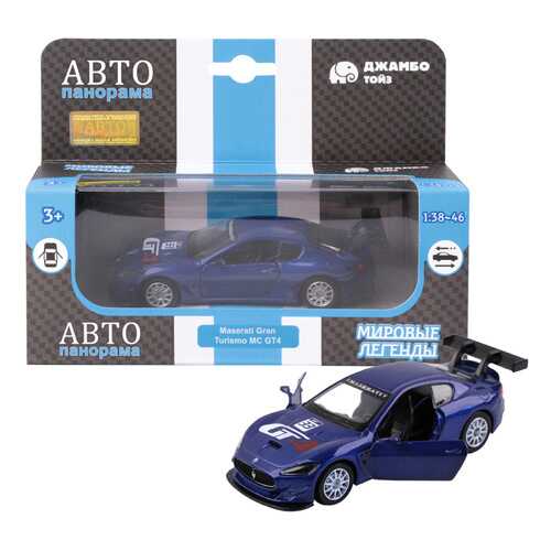 Машинка металлическая Автопанорама 1:43 Maserati Gran Turismo MC GT4 в Дочки и Сыночки
