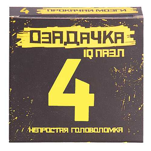 Головоломка ОЗАДАЧКА 22786 Тип 4 в Дочки и Сыночки