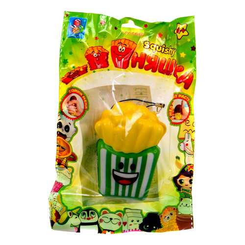 Игрушка-антистресс Мммняшка Squishy - Картофель фри 1TOY в Дочки и Сыночки