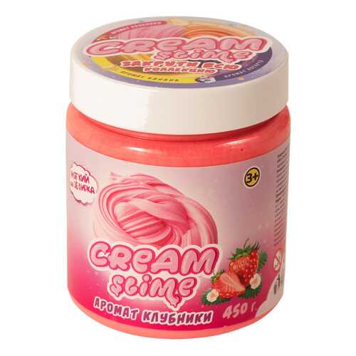 Игрушка Slime CREAM-SLIME с ароматом клубники в Дочки и Сыночки