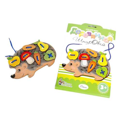 Деревянная игрушка Десятое королевство Ёжик 01896ДК в Дочки и Сыночки