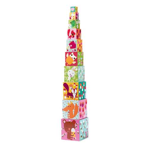 Детские кубики Djeco Forest stacking boxes в Дочки и Сыночки