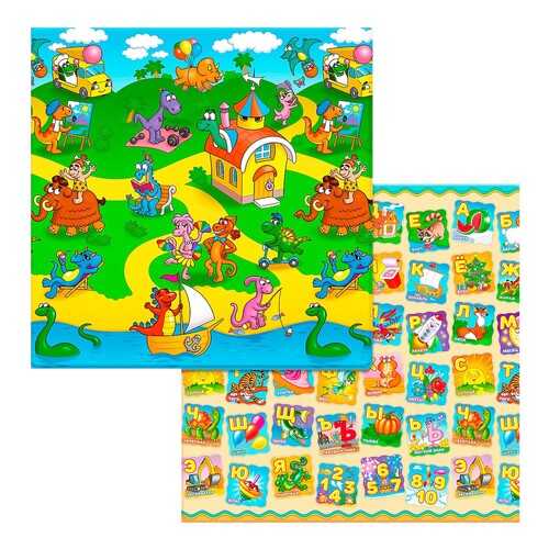 Коврик игровой двусторонний Funkids Small-12, 1400х1400х12 мм (расцветка 002) в Дочки и Сыночки
