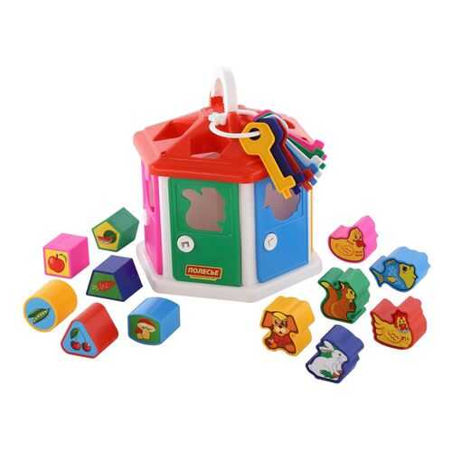 Развивающая игрушка Полесье Логический домик в коробке в Дочки и Сыночки