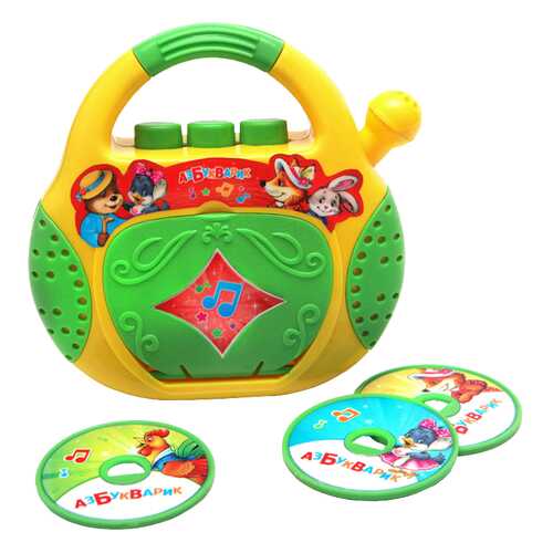 Интерактивная игрушка Азбукварик Плеер-CD Песенки-Потешки 28170-4 в Дочки и Сыночки