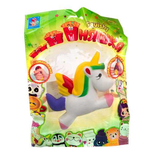 Игрушка-антистресс 1TOY Мммняшка Флок Squishy Единорог, 10 см в Дочки и Сыночки