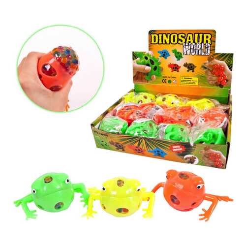 Игрушка-антистресс Junfa Toys Мялка Dinosaur World Лягушка, в ассортименте в Дочки и Сыночки