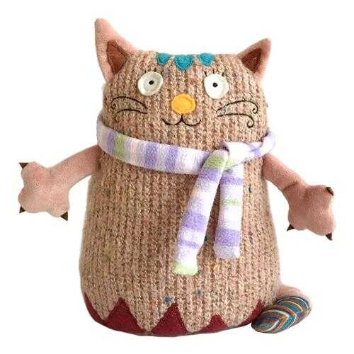 Мягкая игрушка Gulliver Кот Котейка, 15 см розовый в Дочки и Сыночки