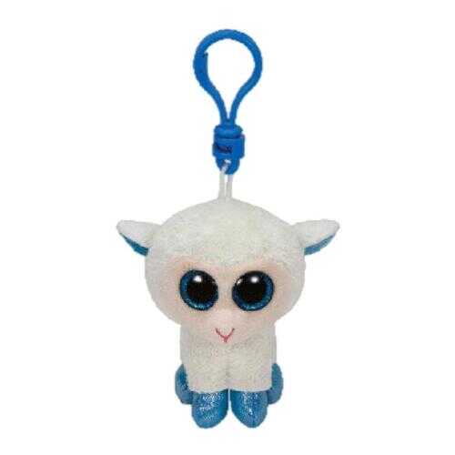 Мягкая игрушка TY Beanie Boos Брелок Овечка (белая с голубыми копытцами) 12 см в Дочки и Сыночки