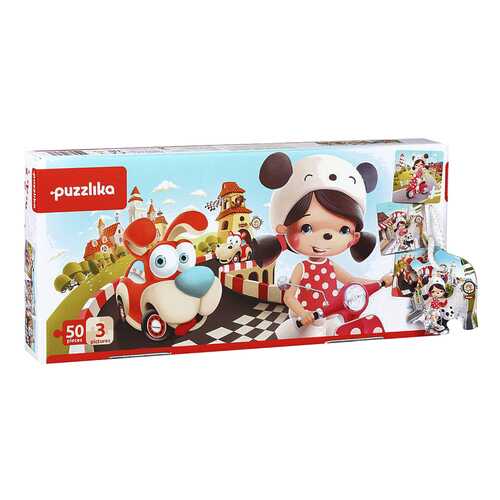 Набор пазлов Puzzlika Счастливые истории 3 в 1 в Дочки и Сыночки