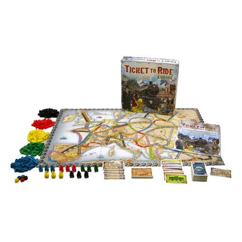 Настольные ролевые игры Hobby World Ticket to Ride Европа 31458 в Дочки и Сыночки