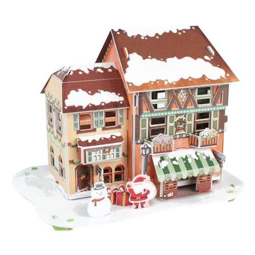 Пазл Cubic Fun 3D P650h Рождественский домик 4 (с подсветкой) в Дочки и Сыночки