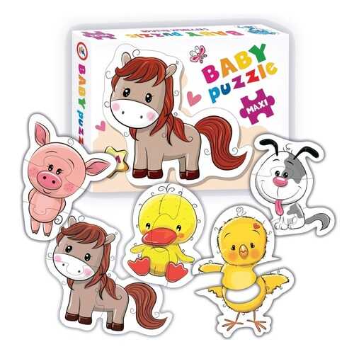 Пазл Дрофа-Медиа Baby Puzzle На ферме в Дочки и Сыночки