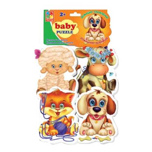 Пазл Vladi Toys Baby puzzle. Домашние любимцы в Дочки и Сыночки