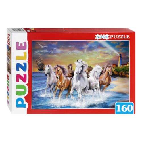 РЫЖИЙ КОТ Пазлы Artpuzzle. Лошади у моря, 160 элементов ПА-4574 в Дочки и Сыночки