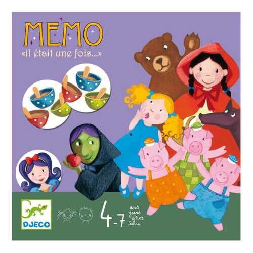 Семейная настольная игра Djeco Memo Il etait une fois в Дочки и Сыночки