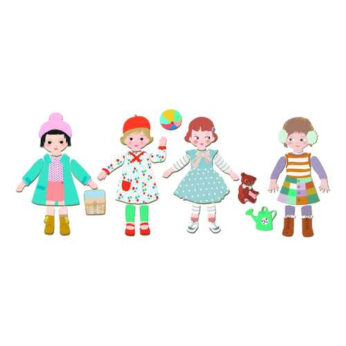Семейная настольная игра Djeco Мода в Дочки и Сыночки
