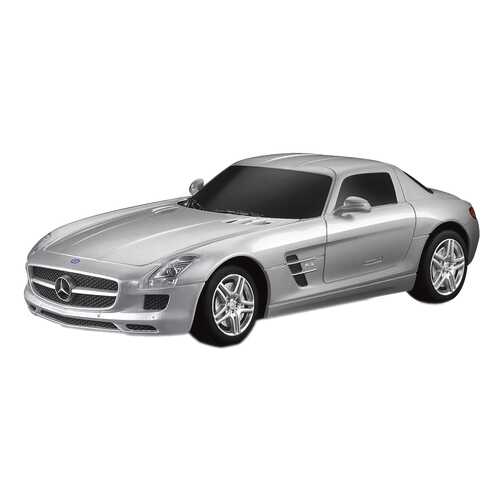 Радиоуправляемая машинка Rastar Mercedes SLS AMG 1:24 серебристая 40100S в Дочки и Сыночки