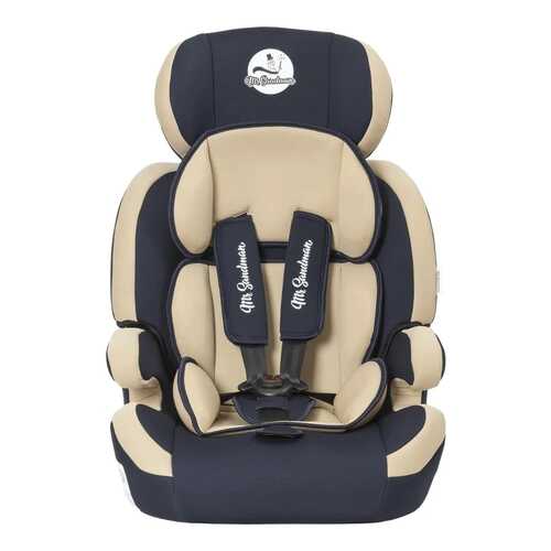 Автокресло Mr Sandman Voyager Isofix 9-36 Кг Т, Синий-Бежевый в Дочки и Сыночки