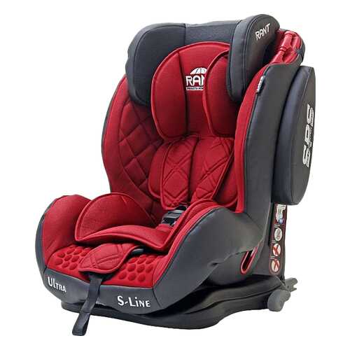 Автокресло RANT Thunder Ultra Isofix SPS группа 1/2/3, Red в Дочки и Сыночки