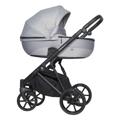 Коляска NANO PRO Riko 01 Grey Fox серый в Дочки и Сыночки