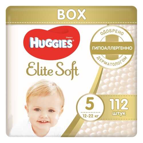 Подгузники Huggies Elite Soft 5 (12-22 кг), 112 шт. в Дочки и Сыночки