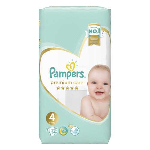 Подгузники Pampers Premium Care 4 (9-14 кг), 54 шт. в Дочки и Сыночки